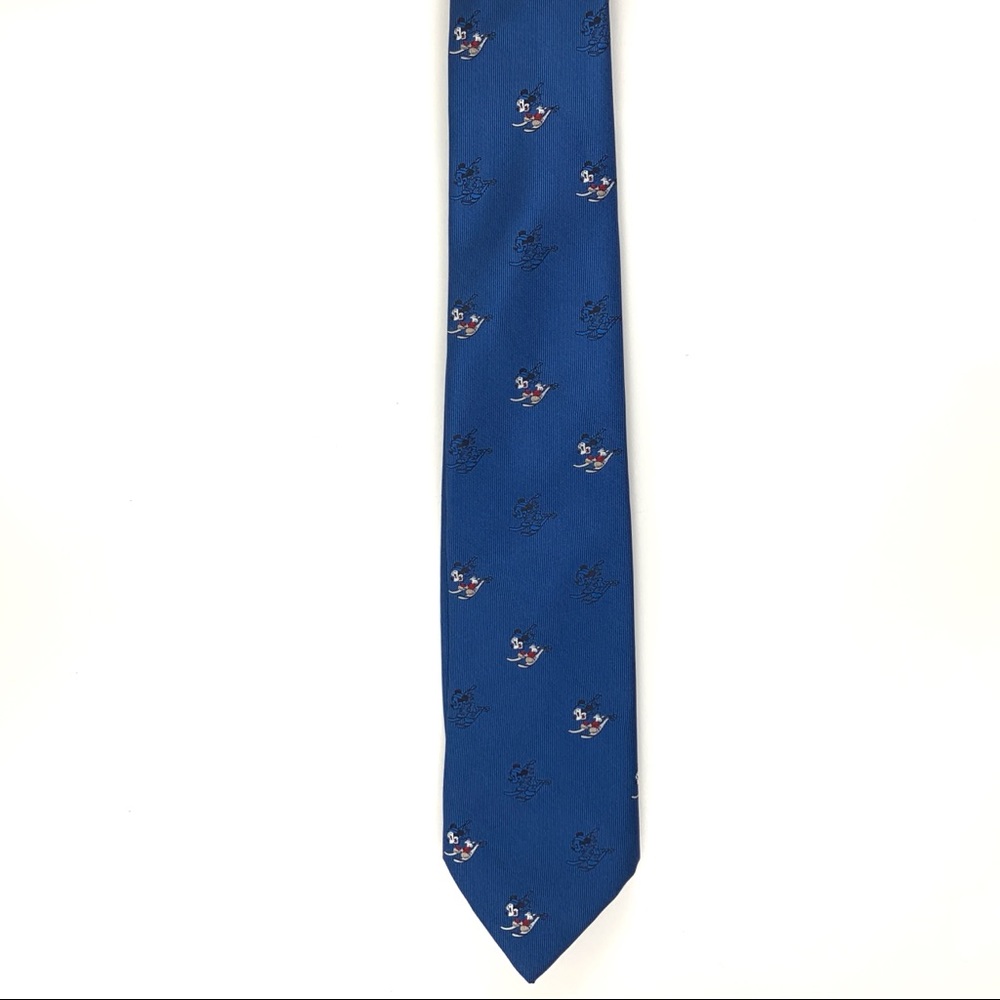 Balancine Inc Disney Tie VTG Mickey Mouse Skiing
